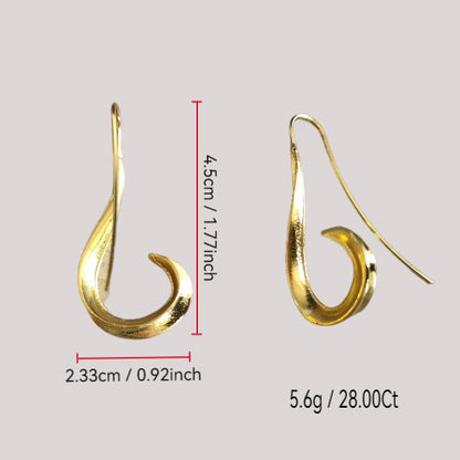 Beautiful Gold Earring with Unique Style