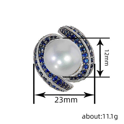 Romantic Pearl Ring for Special Moments