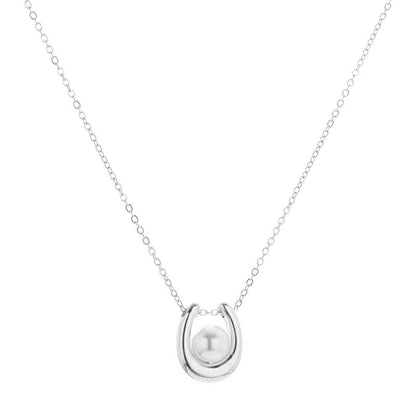 Delicate Artisan Pearl Necklace