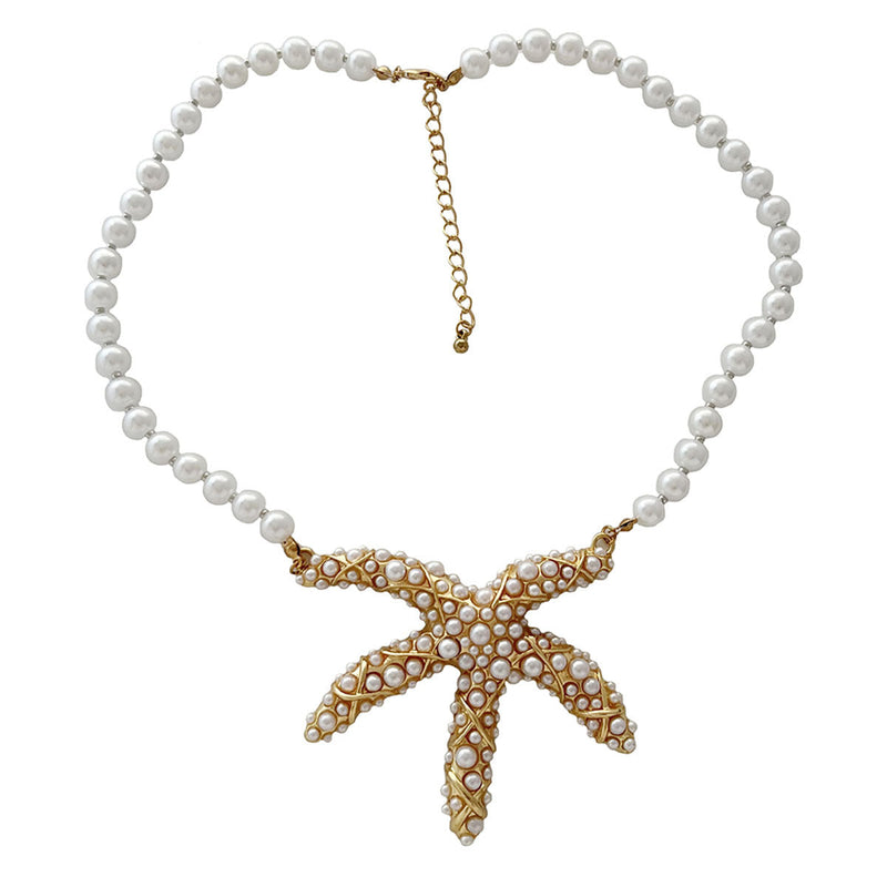 Delicate Artisan Pearl Necklace