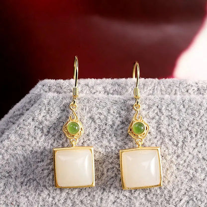 Vintage Handmade Gold Earring