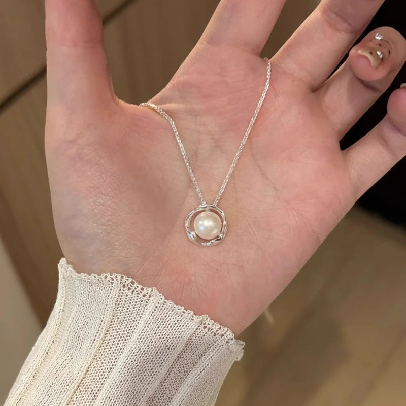 Vintage Handmade Pearl Necklace