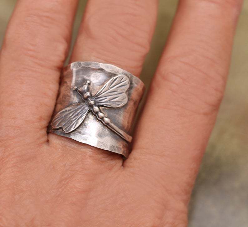 Delicate Artisan Silver Ring