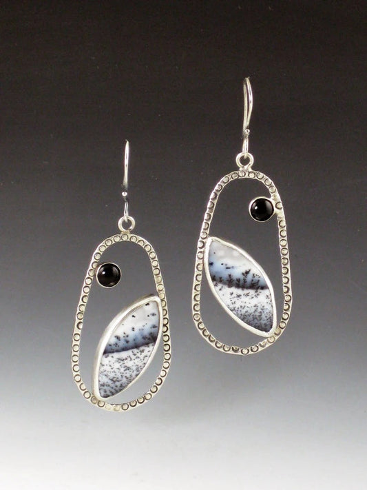 Delicate Artisan Silver Earring