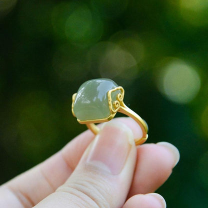 Delicate Artisan Silver Ring