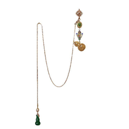 Delicate Artisan Pearl Pendant