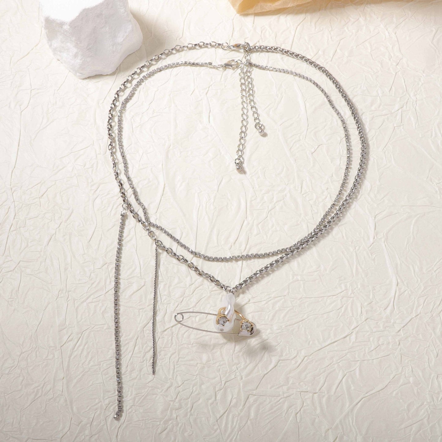 Delicate Artisan Pearl Necklace