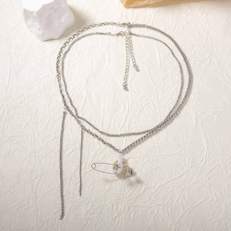 Delicate Artisan Pearl Necklace