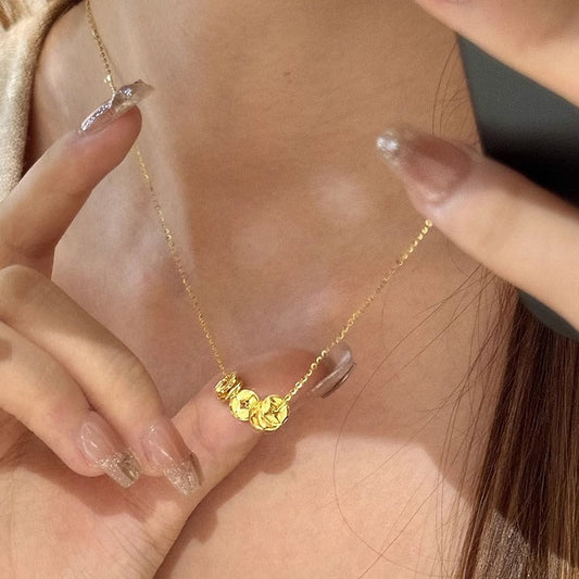 Delicate Artisan Gold Necklace
