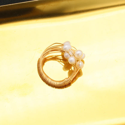 Stunning Pearl Ring for Daily Wear