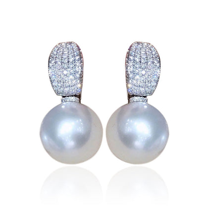 Delicate Artisan Pearl Earring