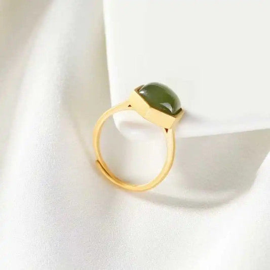 Delicate Artisan Gold Ring
