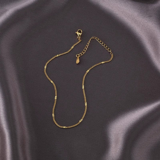 Stunning Gold Anklet for Daily Wear