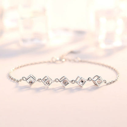 Romantic Silver Bracelet for Special Moments