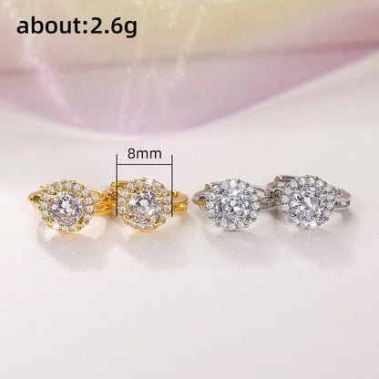 Delicate Artisan Gold Earring