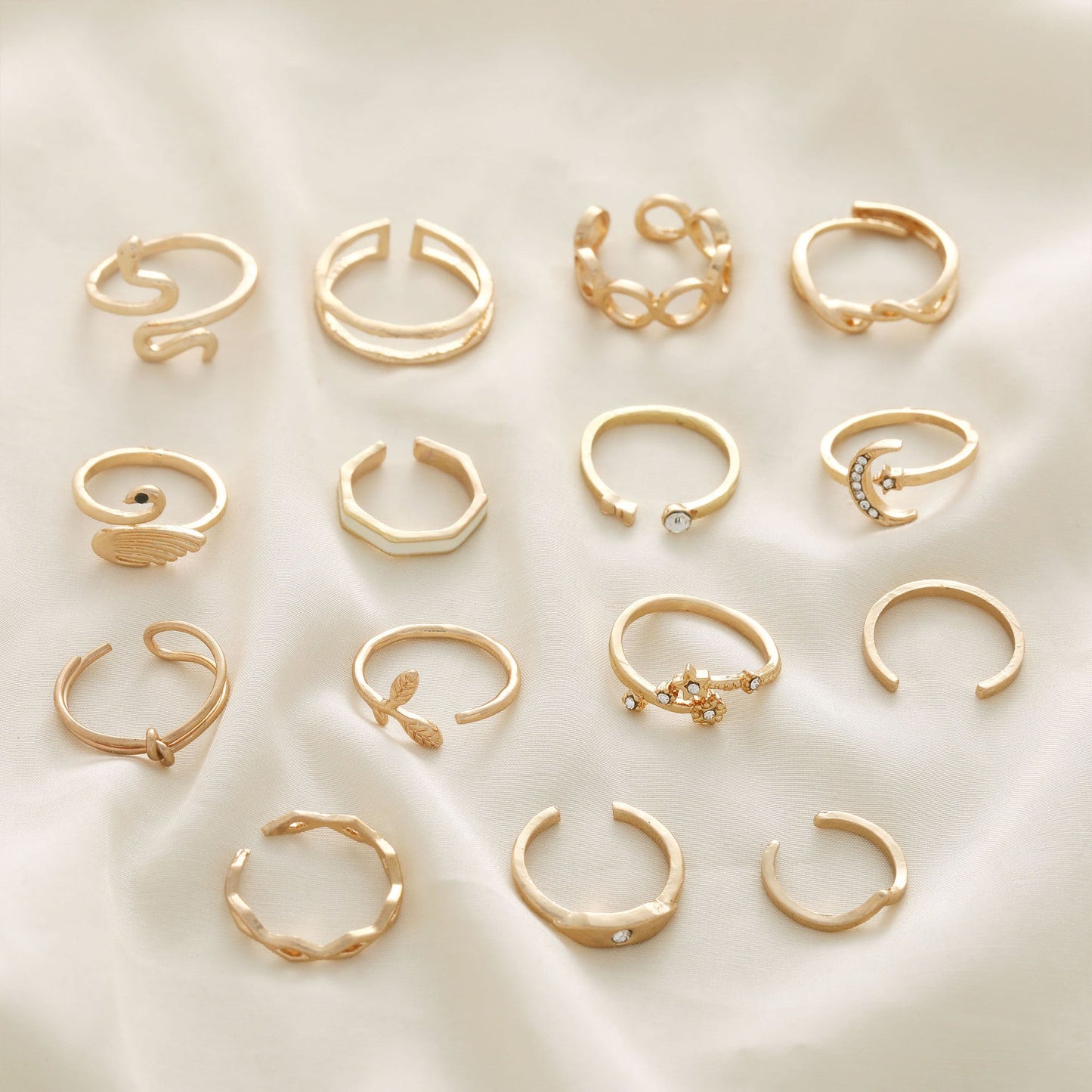 Delicate Artisan Gold Ring