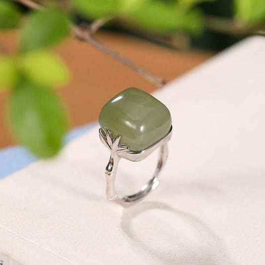 Romantic Silver Ring for Special Moments