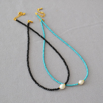 Vintage Handmade Pearl Necklace