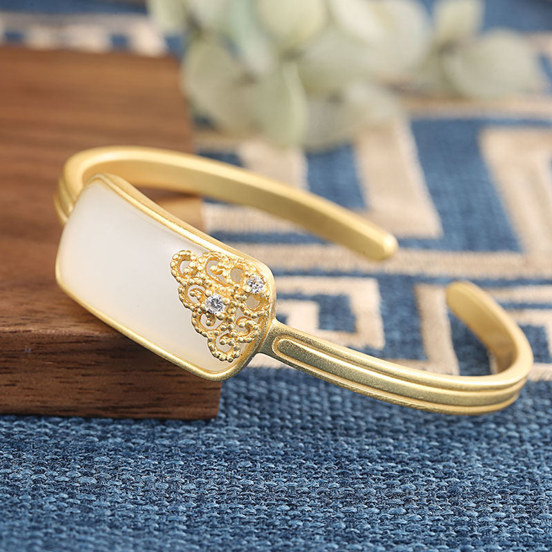 Delicate Artisan Silver Bracelet