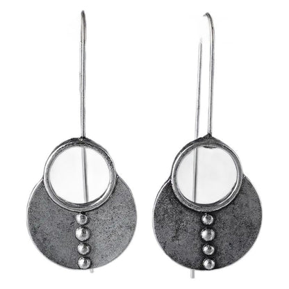Romantic Silver Earring for Special Moments