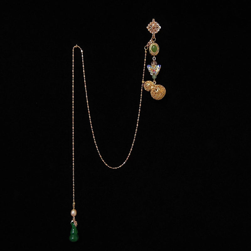 Delicate Artisan Pearl Pendant