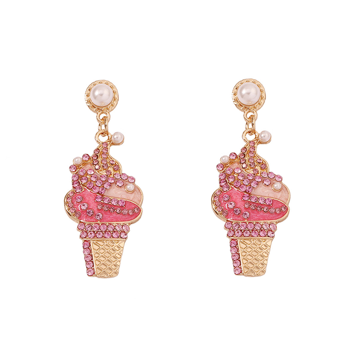 Delicate Artisan Pearl Earring