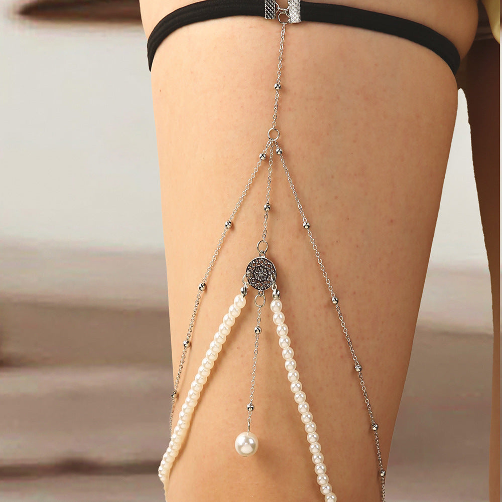Vintage Handmade Pearl Chain