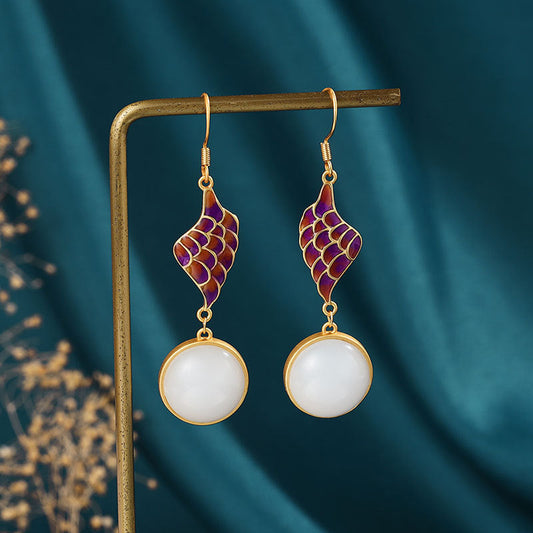 Delicate Artisan Silver Earring