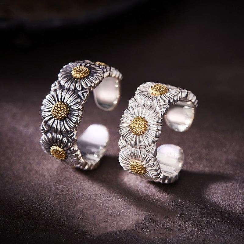 Beautiful Silver Ring with Unique Style
