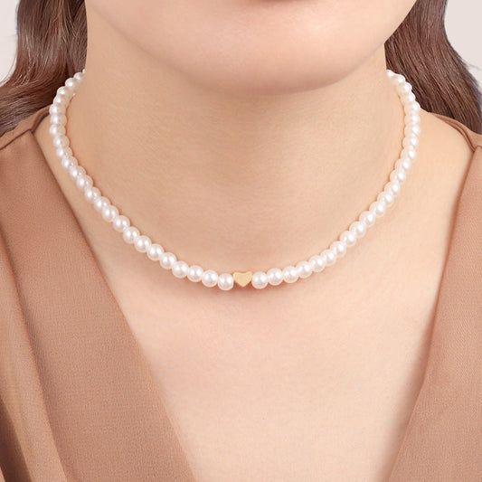 Vintage Handmade Gold Necklace