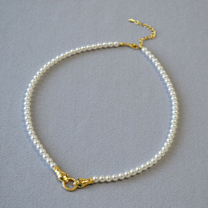 Delicate Artisan Gold Necklace
