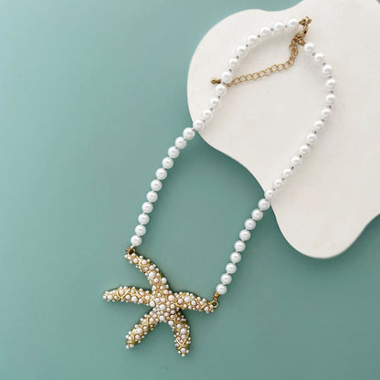 Delicate Artisan Pearl Necklace