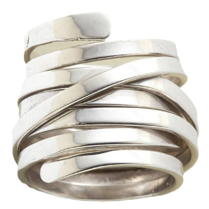 Beautiful Silver Ring with Unique Style
