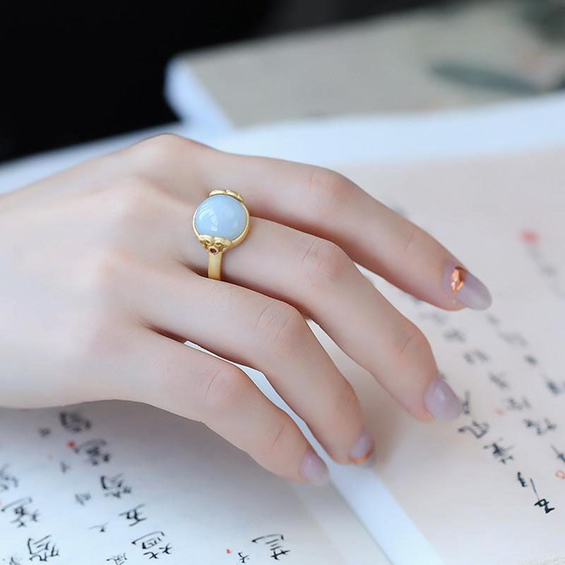 Romantic Silver Ring for Special Moments