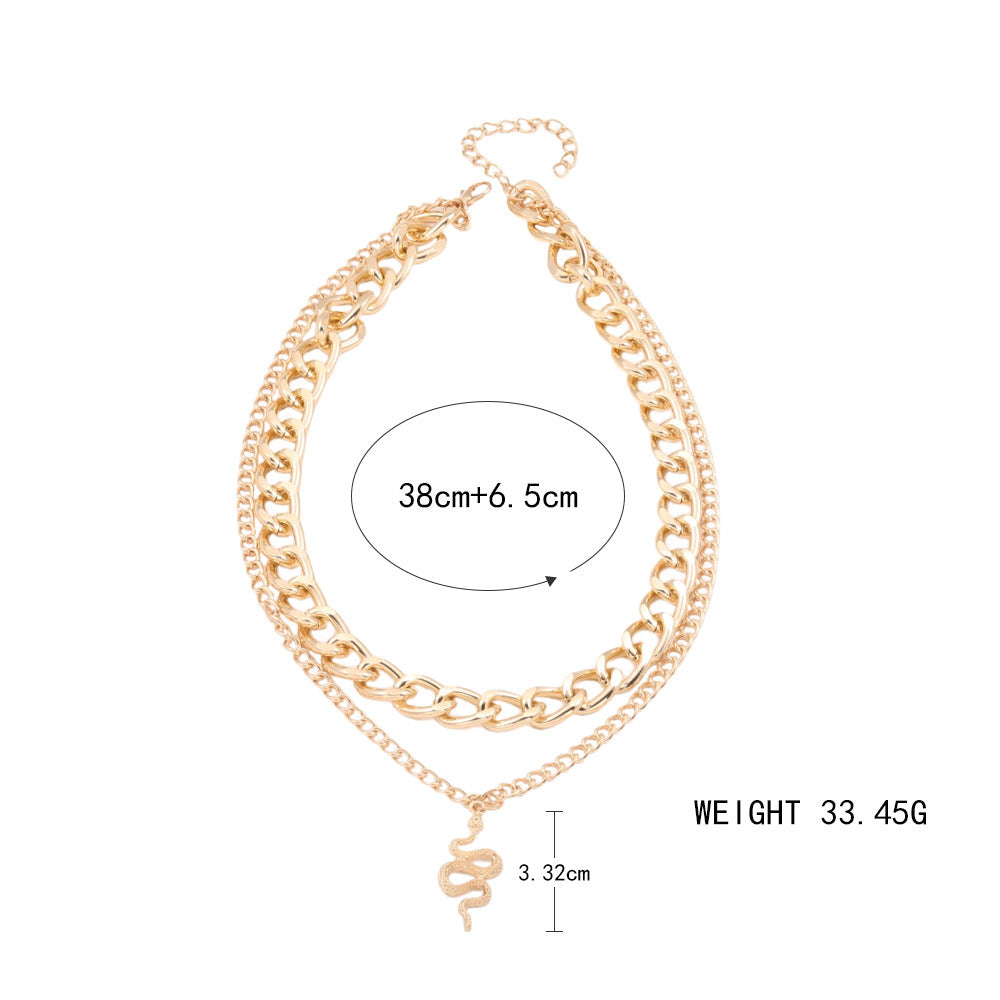 Beautiful Gold Necklace with Unique Style