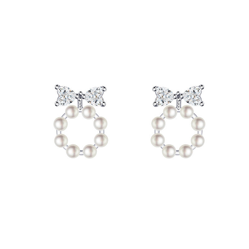 Delicate Artisan Pearl Earring