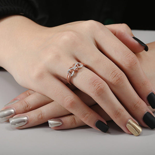 Delicate Artisan Gold Ring