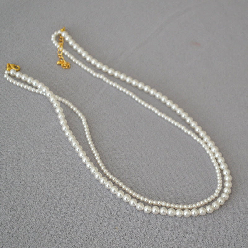 Delicate Artisan Pearl Necklace