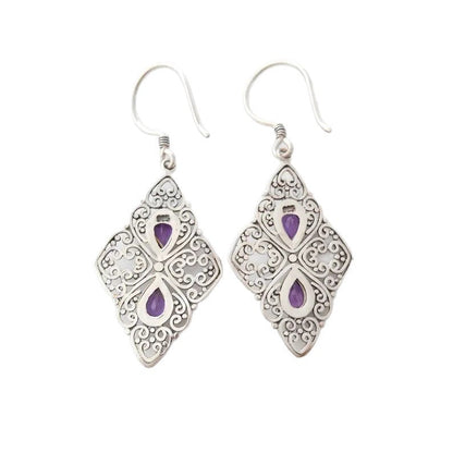 Delicate Artisan Silver Earring