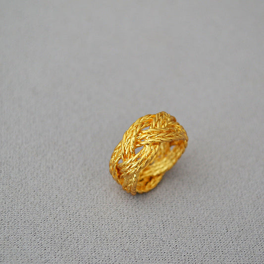 Vintage Handmade Gold Ring
