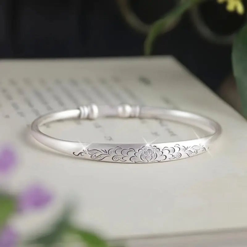 Vintage Handmade Silver Bracelet