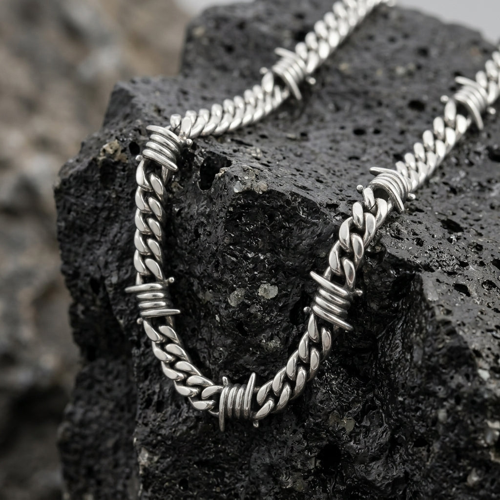 Rebel Wire Chain Necklace