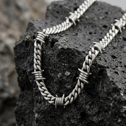 Rebel Wire Chain Necklace