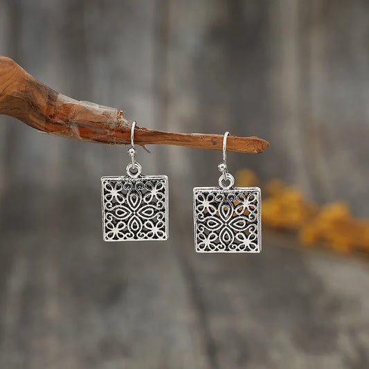 Delicate Artisan Silver Earring