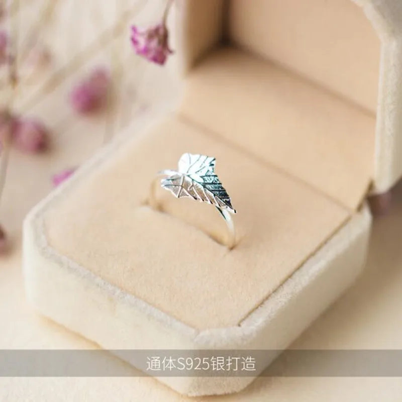 Delicate Artisan Silver Ring
