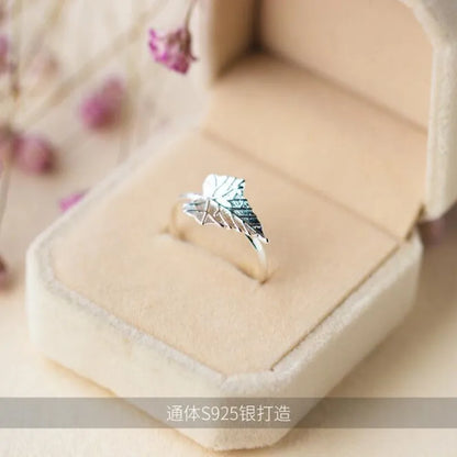 Delicate Artisan Silver Ring