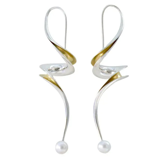 Classic Silver Earring with Timeless Appeal