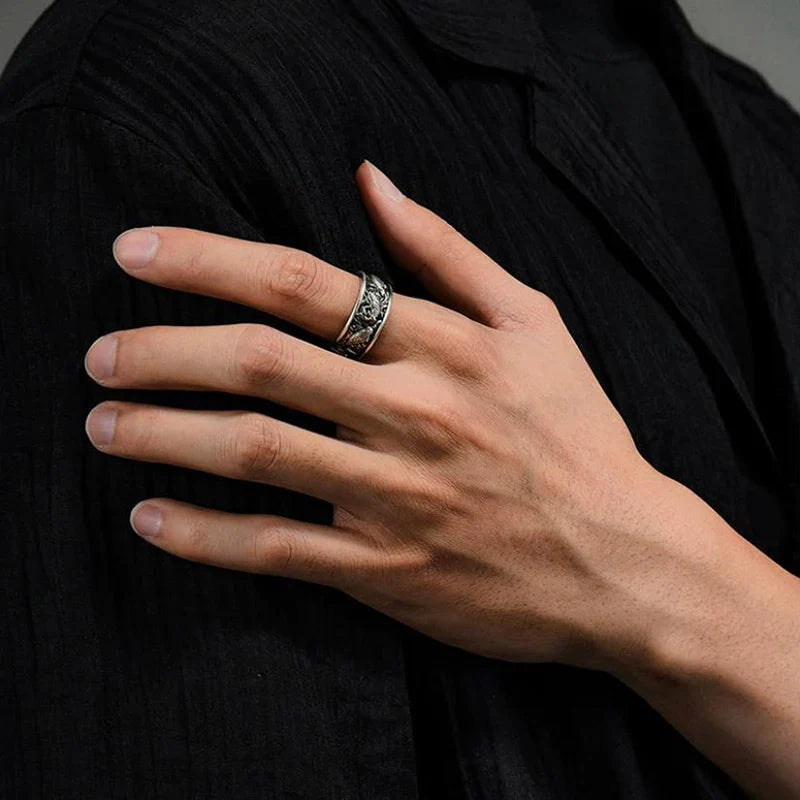 Beautiful Silver Ring with Unique Style