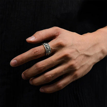 Beautiful Silver Ring with Unique Style
