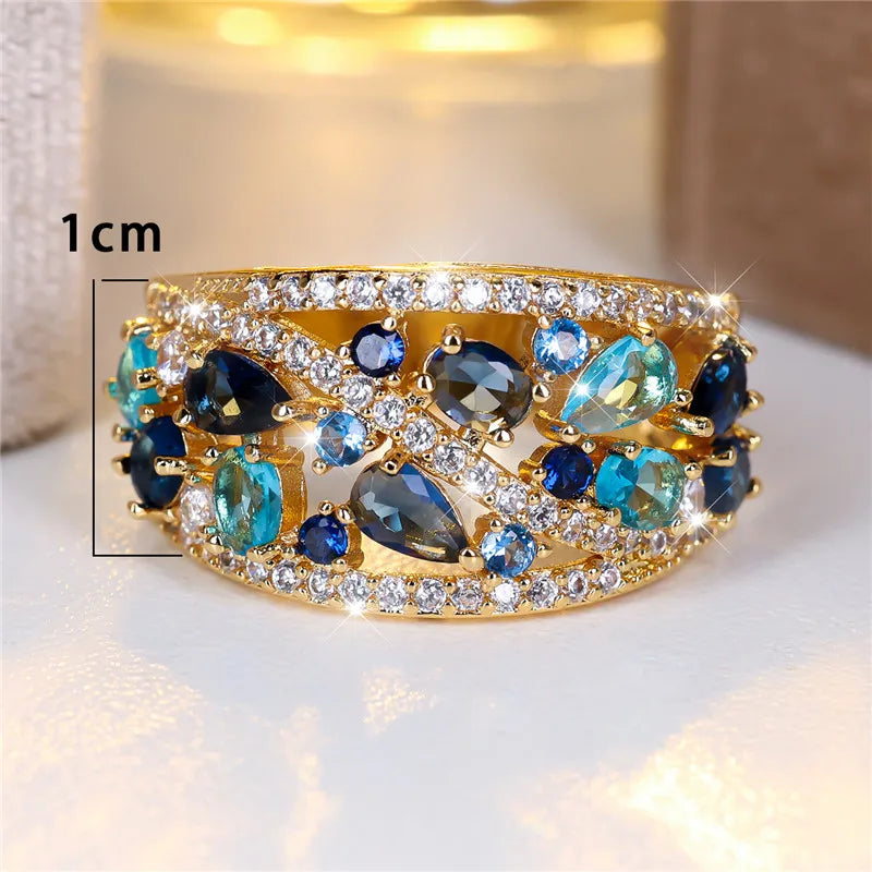 Delicate Artisan Gold Ring